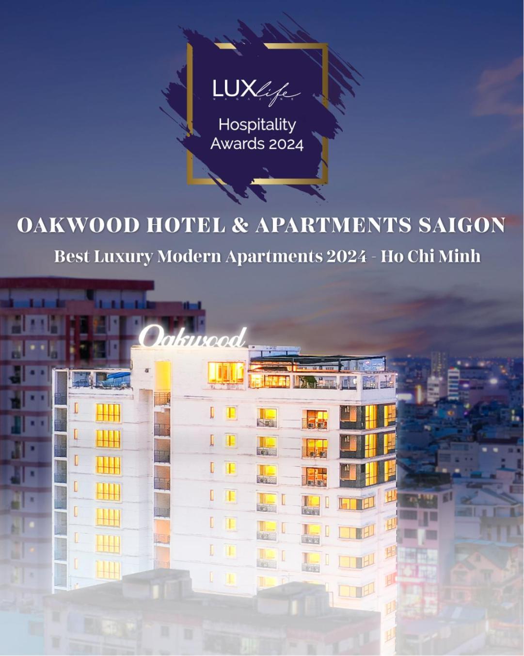Oakwood Hotel & Apartments Saigon Ho-Chi-Minh-Stadt Exterior foto
